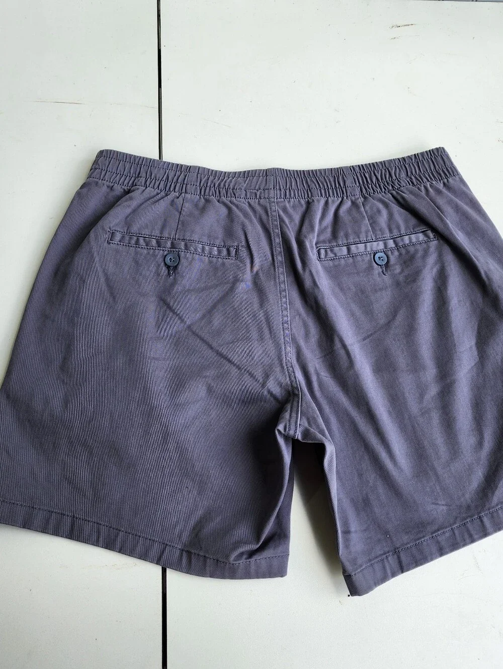 Member's Mark Men's Cotton Pull-On Short, 7-inch Inseam, Relaxed Fit Gray L